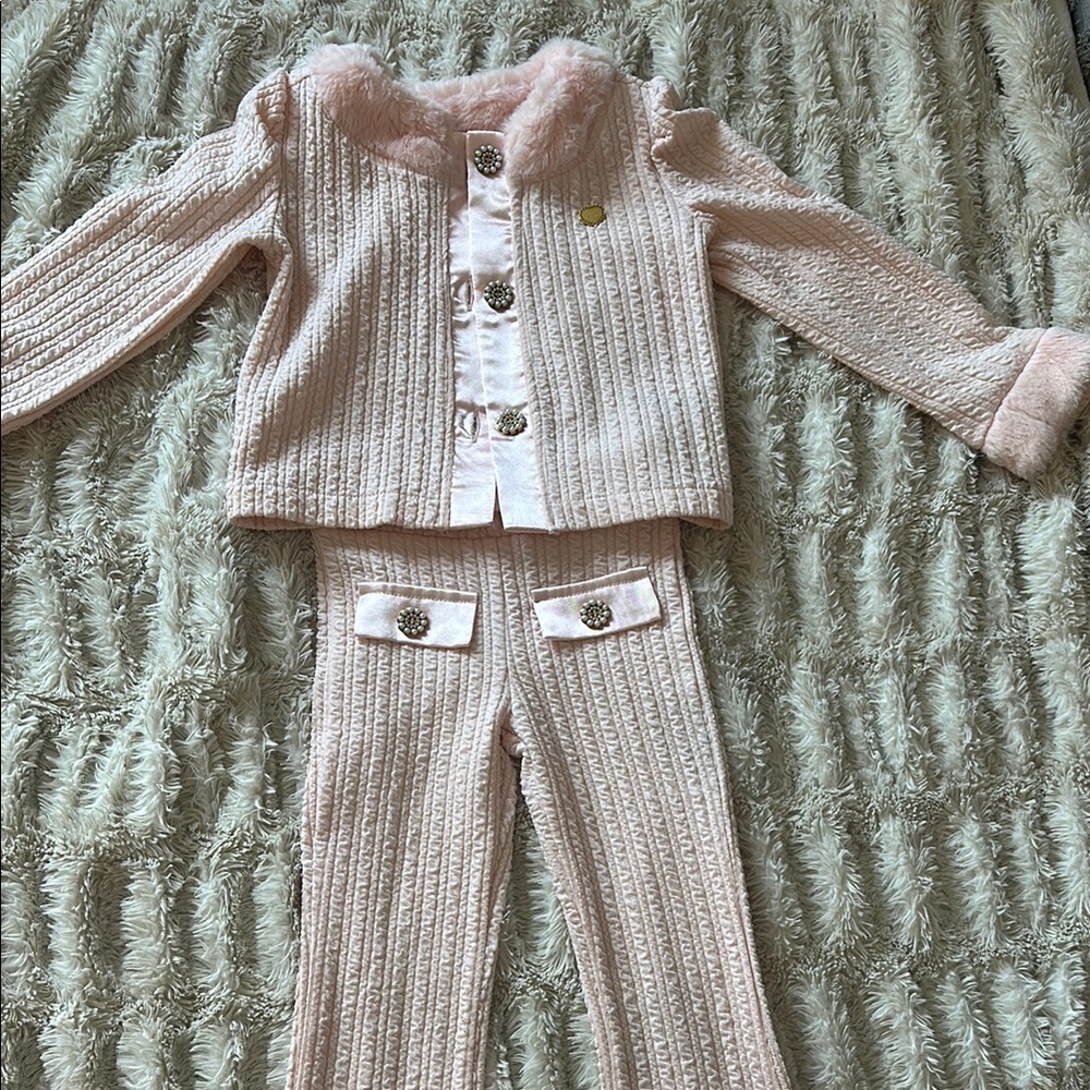 Le Chic Pink Kids Matching Set